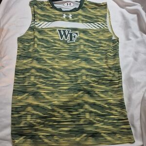 Under Armour Sleeveless Athletic Shirt - Green & Yellow